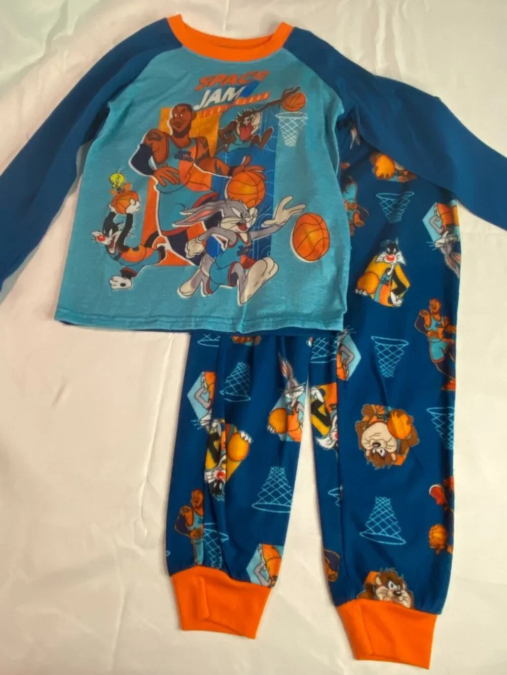 Space Jam A New Legacy 2-Piece Pajama Set Boys Size 4/5